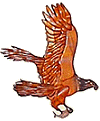 Intarsia style Eagle